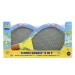Mini komplet za badminton, 2 kosa - Woodyland