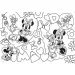 Minnie miška 2 v 1 maxi 2x24-delni puzzle in pobarvanka 50x35 cm - Lisciani