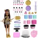 Monster High: Strašno Sladek Rojstni dan – Clawdeen Wolf komplet za okrasitev torte z lutko - Mattel
