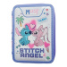 Mora imeti: Disney Stitch &amp; Angel dvoetažna polnjena peresnica 15x5x21 cm