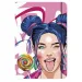 Nebulo: Candy Girl mapa z elastiko, velikost A4