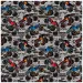 Ovijalni papir z motivom Monster Truck, velikost 100x70 cm