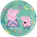 Peppa Pig party papirnati krožniki, komplet 8 kosov