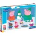 Peppa pujsa 104-delni maxi supercolor sestavljanka - Clementoni