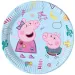 Peppa pujsa papirnati krožniki, komplet 8 kosov, 23 cm