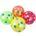 Pikčasta gumijasta žoga, 23 cm, na voljo v več barvah
