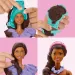 Play-Doh: Barbie Fashionista komplet plastičnega modeliranja z valovito obleko in punčko - Hasbro