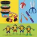 Play-Doh: Igralni set Teenager Ninja Želve Cowabunga Creations - Hasbro