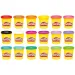 Play-Doh: Komplet plastelina s 18 lončki, 1530 g – Hasbro