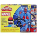 Play-Doh: Marvel Herojske pustolovščine komplet modelirne mase z 3 figuricami - Hasbro
