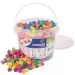 PlayBox: 9 mm XL MAXI neonske barvne likalne perle v vedru, paket 900 kosov