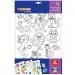 PlayBox: Barvni set nalepk 160 kosov