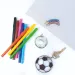 PlayBox: Prozoren skrčljiv list set 10 kosov 20x30cm