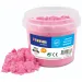 PlayBox: Roza barvna kinetična peska v vedru 1kg