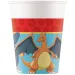 Pokémon papirnate skodelice, komplet 8 kosov, 200 ml
