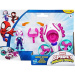 Póki in njeni čudoviti prijatelji: Ghost-Spider akcijska figura z vozilom Copter - Hasbro