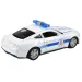 Policajski avtomobili: Kovinski avtomobil za poteg nazaj v različnih različicah 11cm 1kos