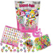 Rainbow Loom: Happy Loomi-Pals - Set za izdelavo gumijastih zapestnic z vilami