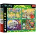 Rick in Morty Nore avanture 4x250-delni puzzle - Trefl