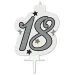 Rojstnodajna številčna sveča - številka 18