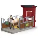 Schleich: Farm World - Hlevski boks s figuro konja Mustang igralni set (42724)