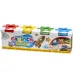 Set modelirne mase Doughy v lončkih 4 x 110 g - Carioca