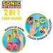 Sonic kartaška igra v nahrbtniku - Lisciani