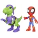Spidey in njegovi čudoviti prijatelji: Pauk in Goblin Dino-Mreža Akcijska figura Set - Hasbro