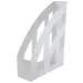 Spirit: Bela prozorna stojala za dokumente 7,5x31,5x24,5 cm