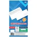 Spirit: Beli kuverta z desnim oknom LA/4 11x23cm, paket 25 kosov