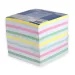 Spirit: Blok z belimi in barvnimi listi, 900 listov, 9x9x9 cm