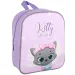Spirit: Grey Kitty siva mačka 3D vzorec za vrtec zaobljen nahrbtnik 30x25x12cm