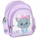 Spirit: Kitty siva mačja zaobljena šolska torba, nahrbtnik 31x13x24cm