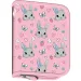St.Right Cute Rabbit zajčji vzorec raztegljiv peresnica PC03 20,5x14x3,5 cm