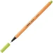 Stabilo: Point 88 fineliner 0,4 mm v limetno zeleni barvi
