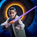 Star Wars Power Crystal svetlobni meč z energijskim kristalom - Hasbro