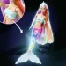 Steffi Love: Steffi čarobna mavrična morska deklica z osvetljenim repom - Simba Toys