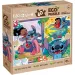 Stitch 2-v-1 60-delni Eco puzzle in pobarvanka 70x50 cm - Lisciani