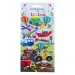 The Littlies: Barvna vozila 3D puffy nalepka set 10x22cm paket