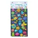 The Littlies: Vesoljska ladja 3D puffy nalepke set 10x22cm