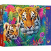 Tigri v džungli 500-delna Premium Plus sestavljanka - Trefl