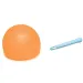 Tiny Glowzilla Wubble svetleča neonska mehurčkasta žoga oranžne barve 30 cm
