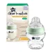 Tommee Tippee: Closer To Nature prozorna steklena steklenička za dojenčke 150 ml (0 mesecev+)