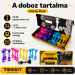 Tossit Family Pack – roza, lila, modra, rumena družabna igra darts s sesalnimi blazinicami