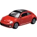 Welly: Volkswagen Beetle sodoben rdeč mali avtomobilski model 1/64