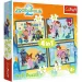 Zootropolis 2 - 4 v 1 35-48-54-70-delni puzzle - Trefl
