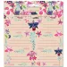 Ars Una: Beach Flowers pakirani zvezki nalepke 3x6 kos