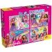 Barbie čarobni svet 4x48-delni maxi talni puzzle 35x25 cm – Lisciani
