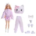 Barbie: Cutie Reveal presenečka punčka - Mačka - Mattel slika 2