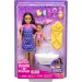 Barbie punčka v obleki s srčki - Mattel slika 1